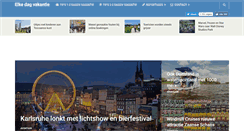 Desktop Screenshot of elkedagvakantie.nl